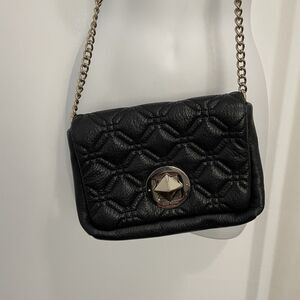 Kate spade New York woman’s quilted black pebbled leather  Handbags/ Crossbody